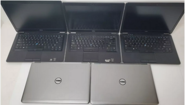 Lot de cinq (05) Ordinateurs portables Dell 7440